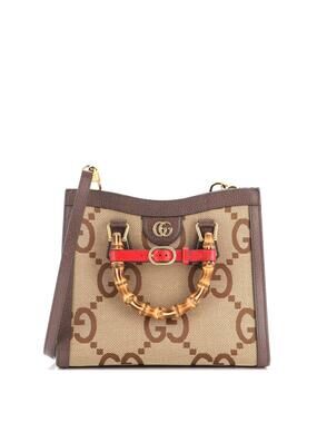 Gucci Diana Nm Bamboo Handle Tote Jumbo #317340G19B